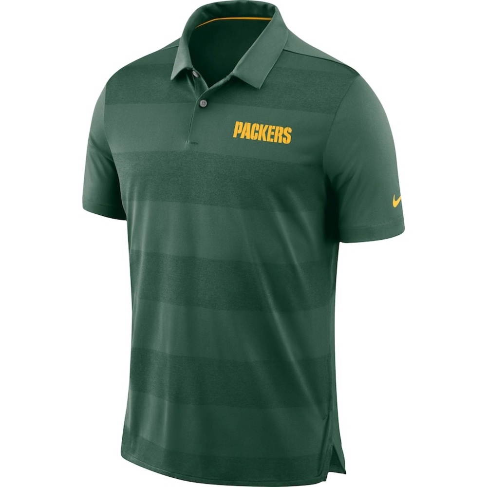 Green Bay Packers Polo Shirt • Mens Size Large • Nike Performance • Like NEW